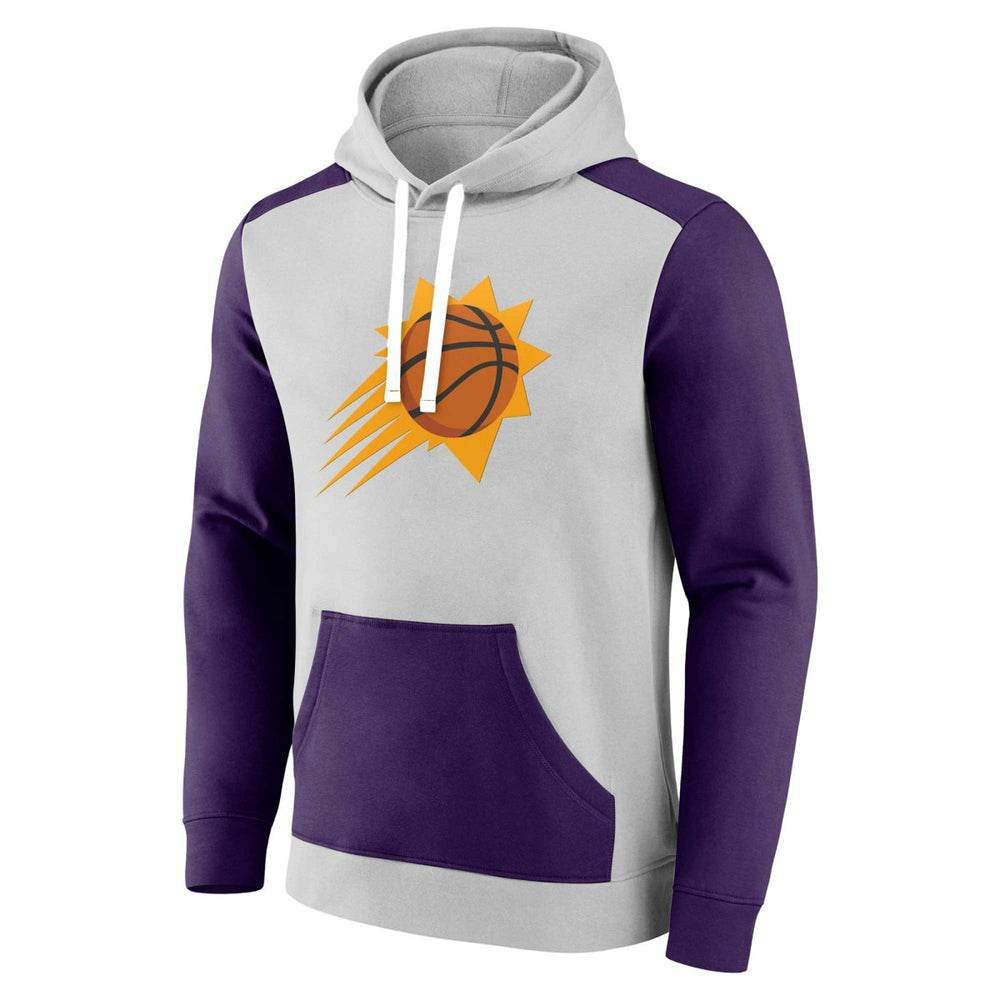 Phoenix Suns Arctic Colorblock Pullover Hoodie Gray/Purple
