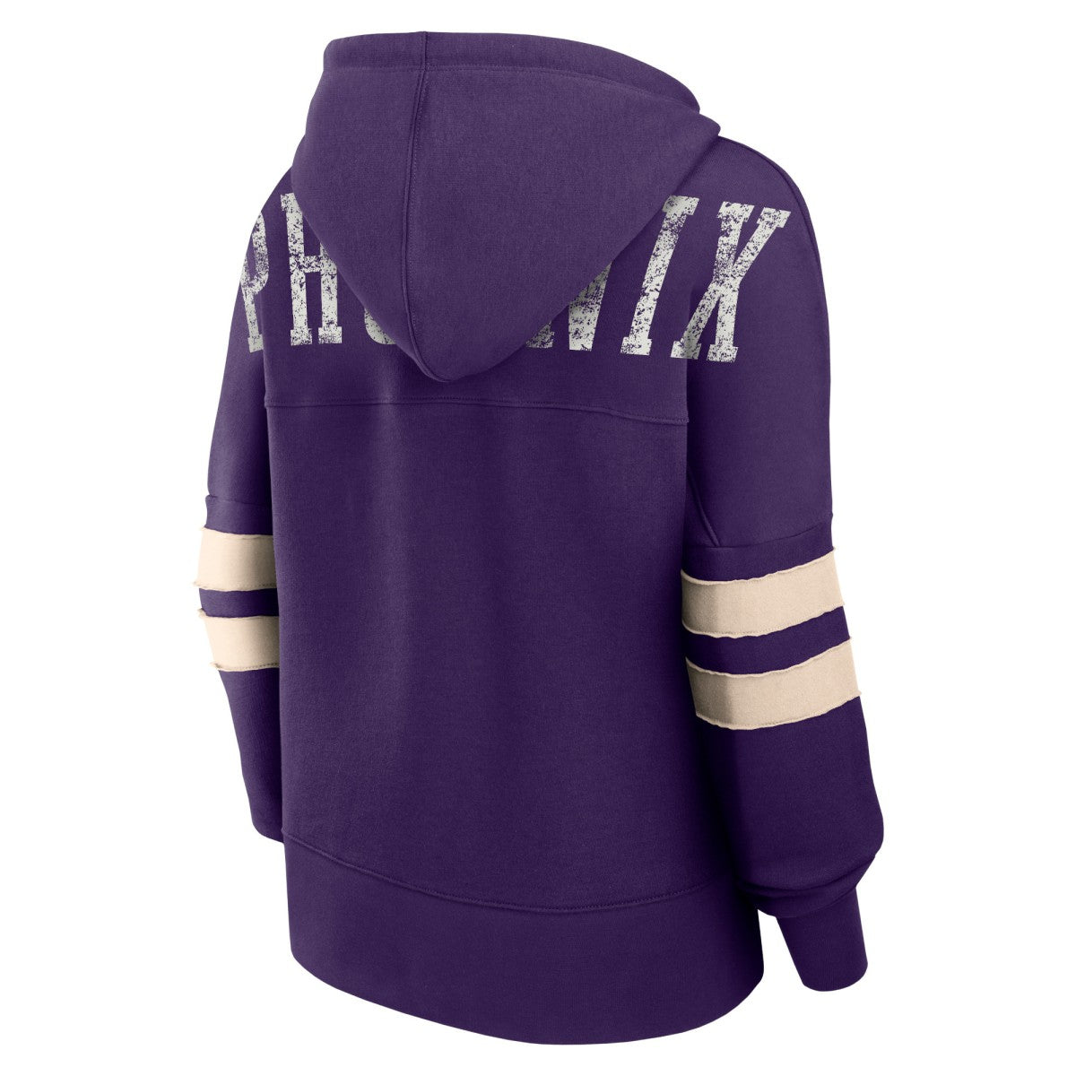 Phoenix Suns Women's Bold Move Dolman V-Neck High Hip Hoodie Purple