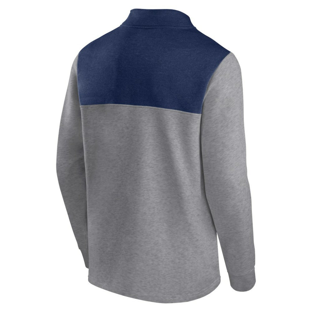 NHL Washington Capitals Fanatics Launch It Quarter-Zip Jacket - Heather Gray