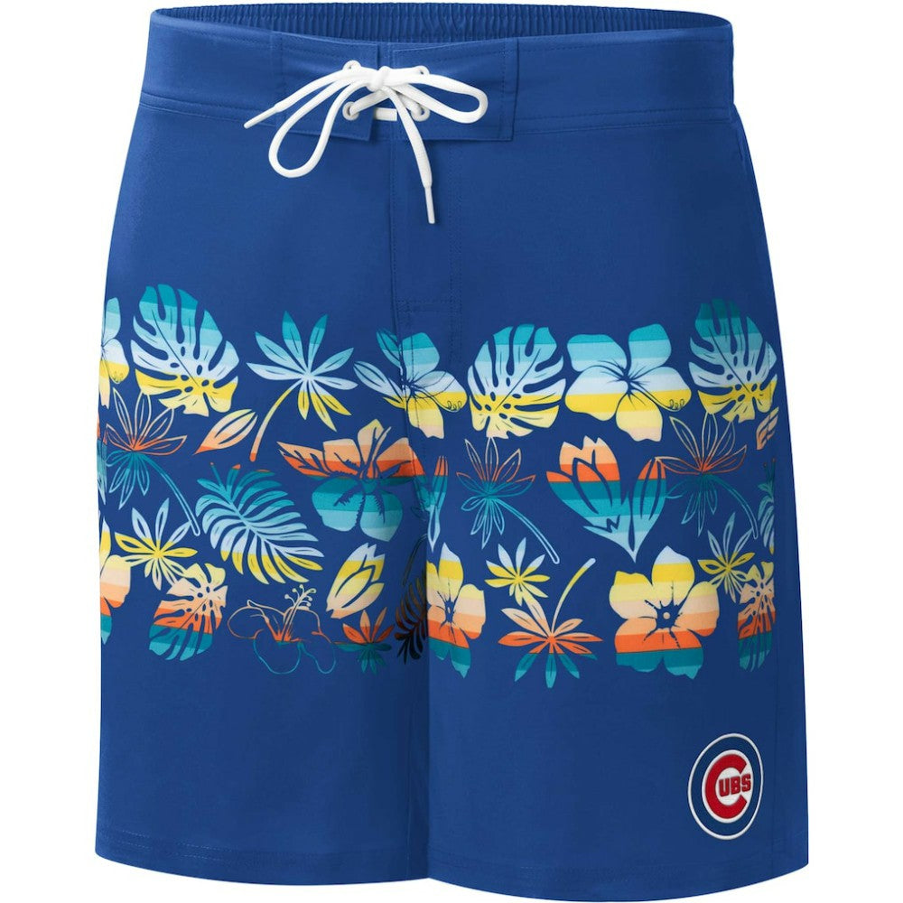 Chicago Cubs G-III Sports by Carl Banks Breeze Volley Swim Shorts - Royal Shorts