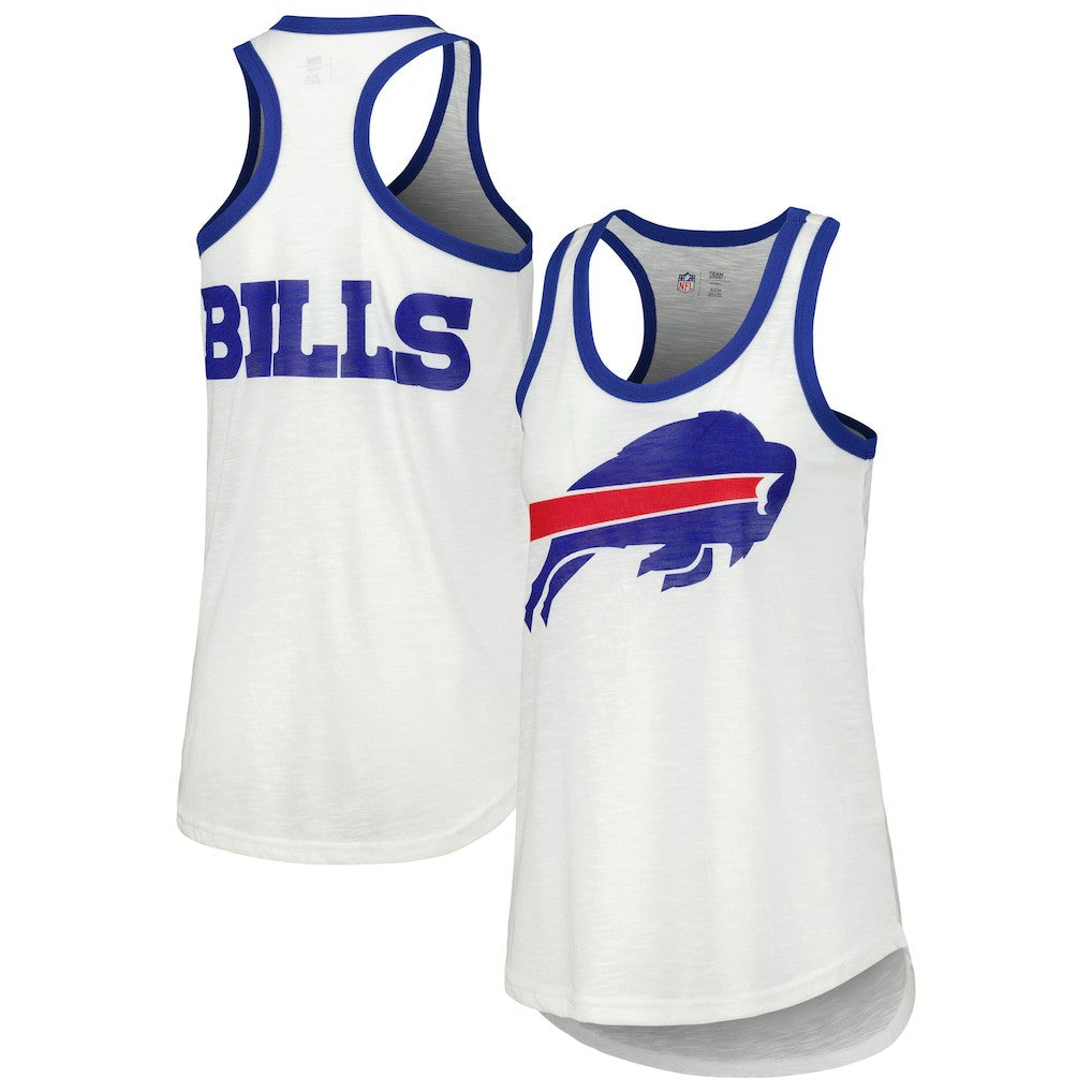 Buffalo Bills G-III 4Her by Carl Banks Women's Tater Tank Top White
