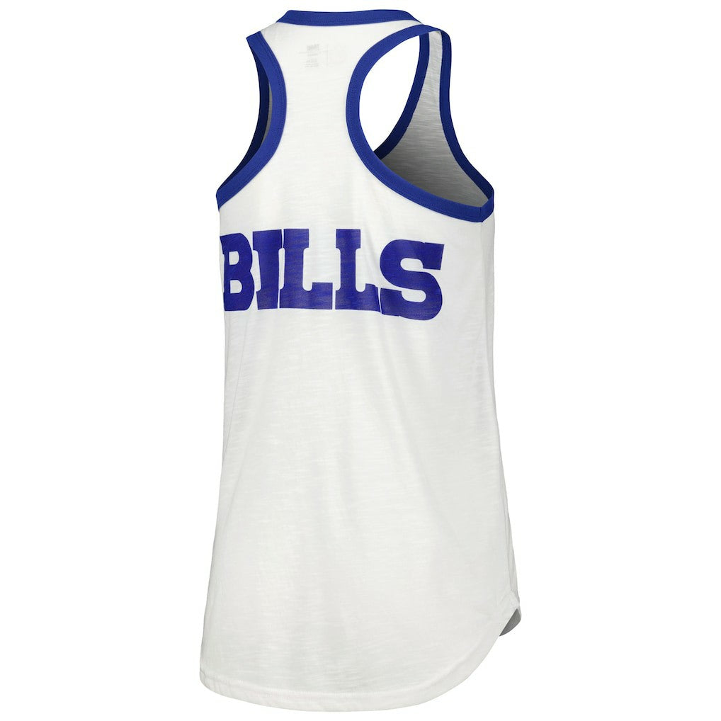 Buffalo Bills G-III 4Her by Carl Banks Women's Tater Tank Top White