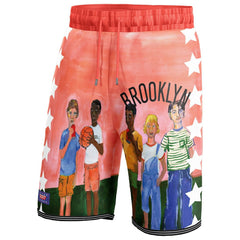 Brooklyn Nets NBA & KidSuper Studios Unisex Hometown Shorts Black