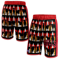 Chicago Bulls NBA & KidSuper Studios Unisex Hometown Shorts Red