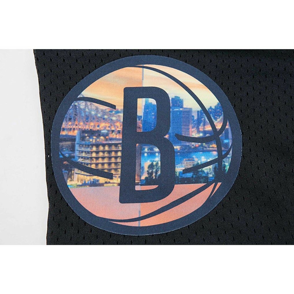 Brooklyn Nets Pro Standard City Scape Mesh Shorts Black