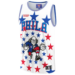 Philadelphia 76ers NBA & KidSuper Studios Unisex Hometown Jersey White
