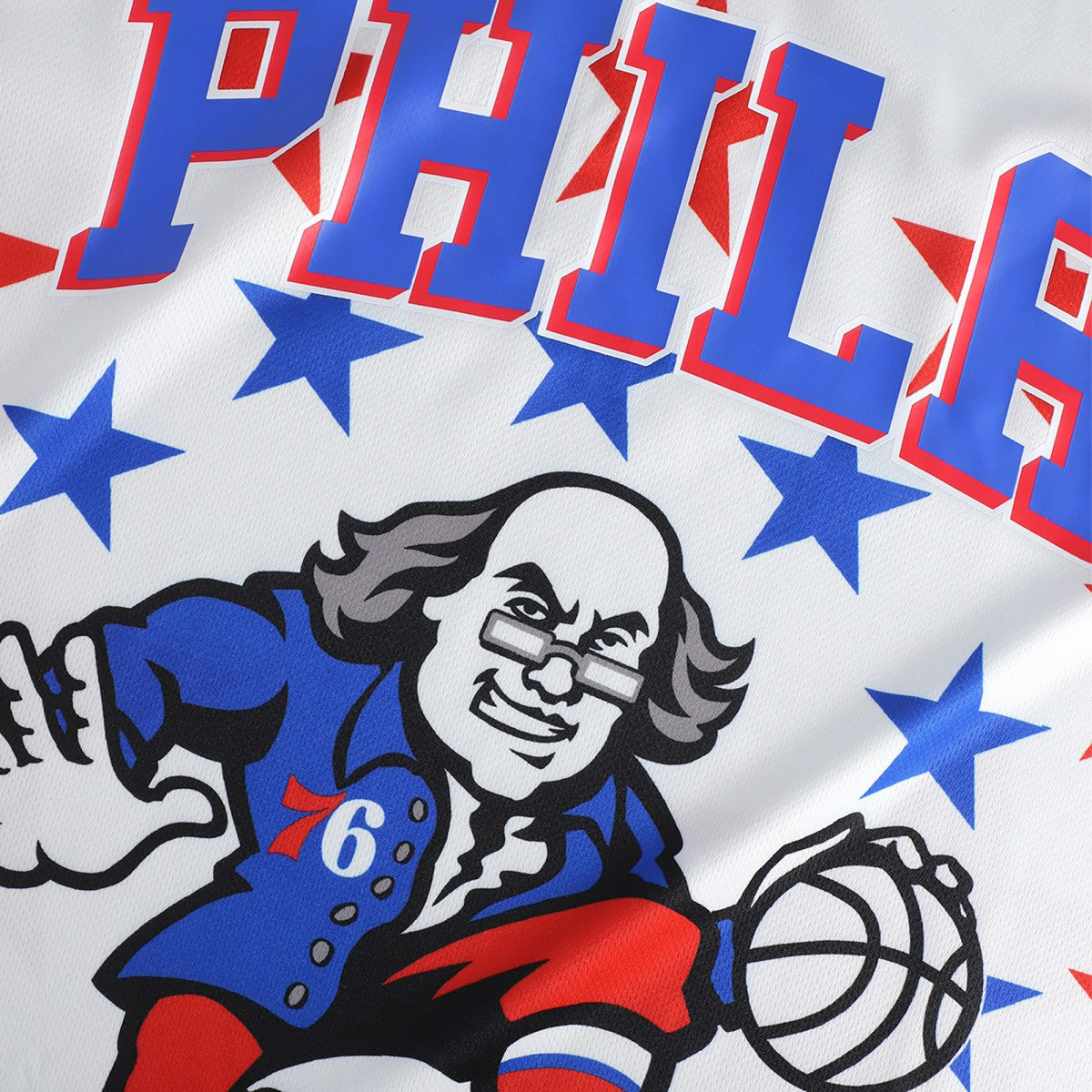 Philadelphia 76ers NBA & KidSuper Studios Unisex Hometown Jersey White