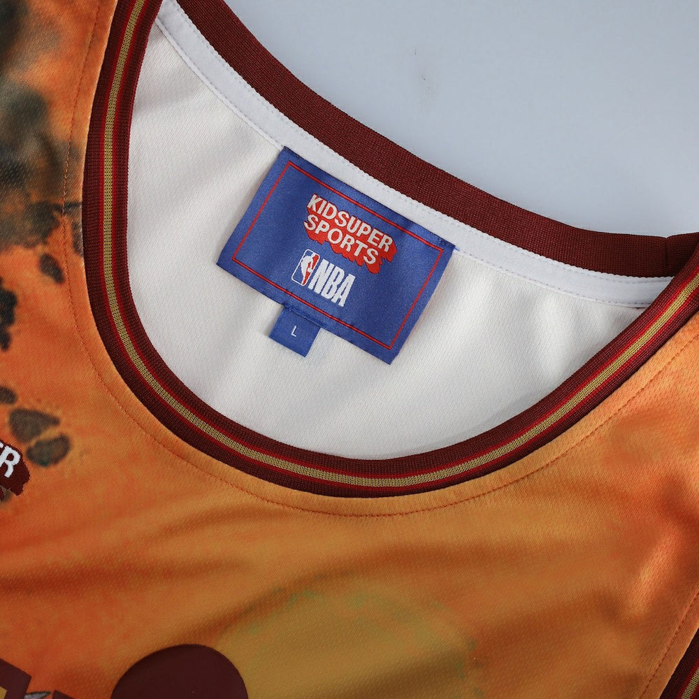Cleveland Cavaliers NBA & KidSuper Studios Unisex Hometown Jersey Gold