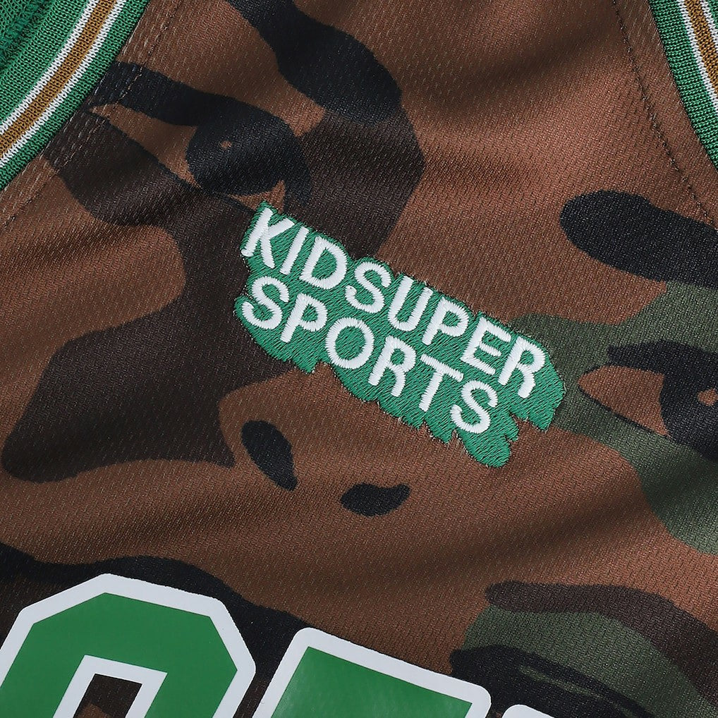 Boston Celtics NBA & KidSuper Studios Unisex Hometown Jersey Brown