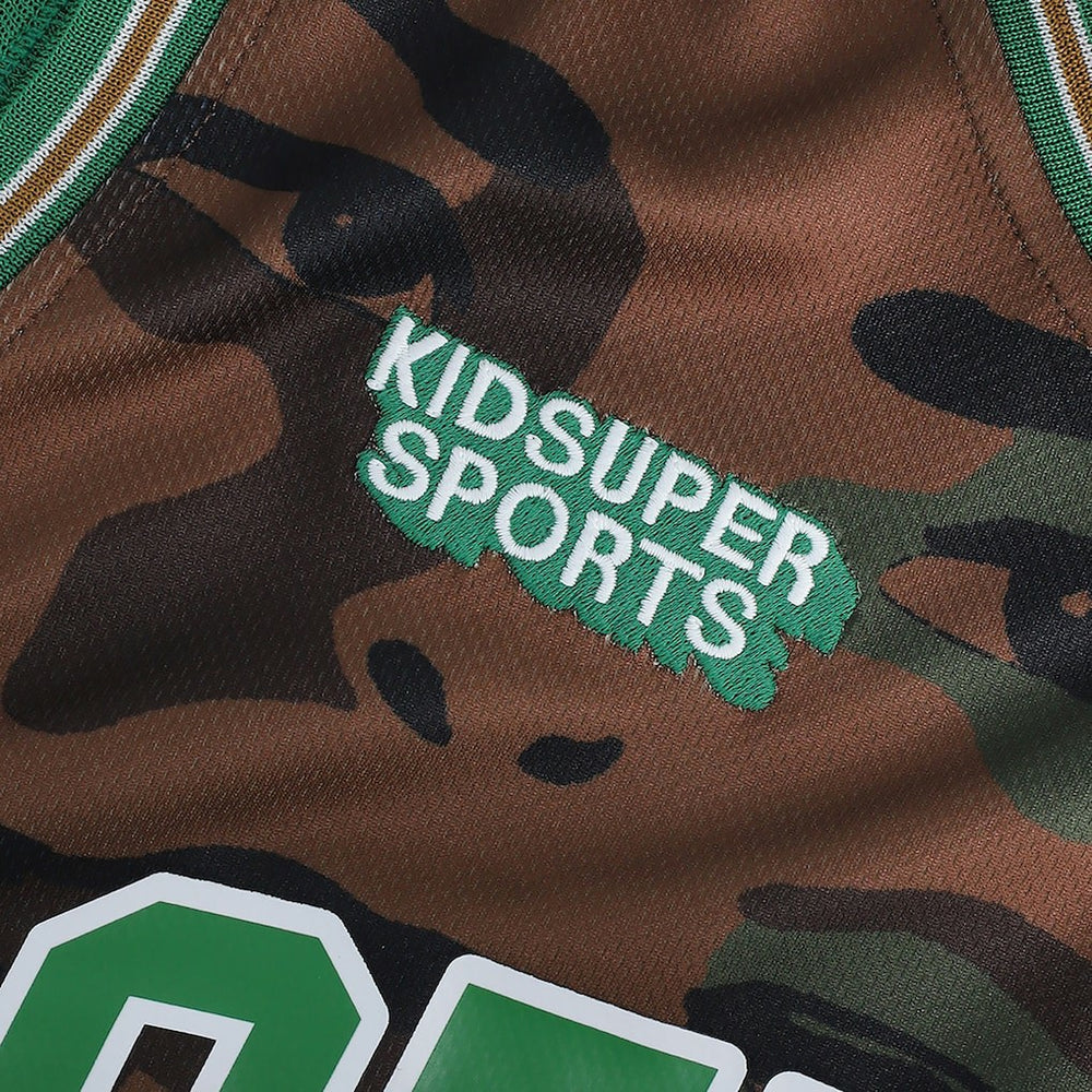 Boston Celtics NBA & KidSuper Studios Unisex Hometown Jersey Brown