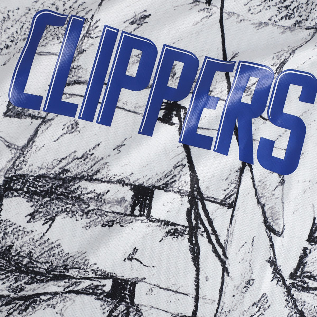 LA Clippers NBA & KidSuper Studios Unisex Hometown Jersey Gray