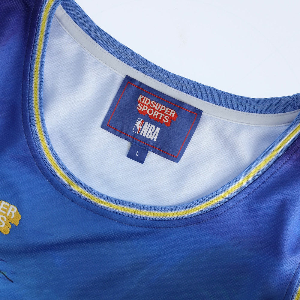 Miami Heat NBA & KidSuper Studios Unisex Hometown Jersey Blue