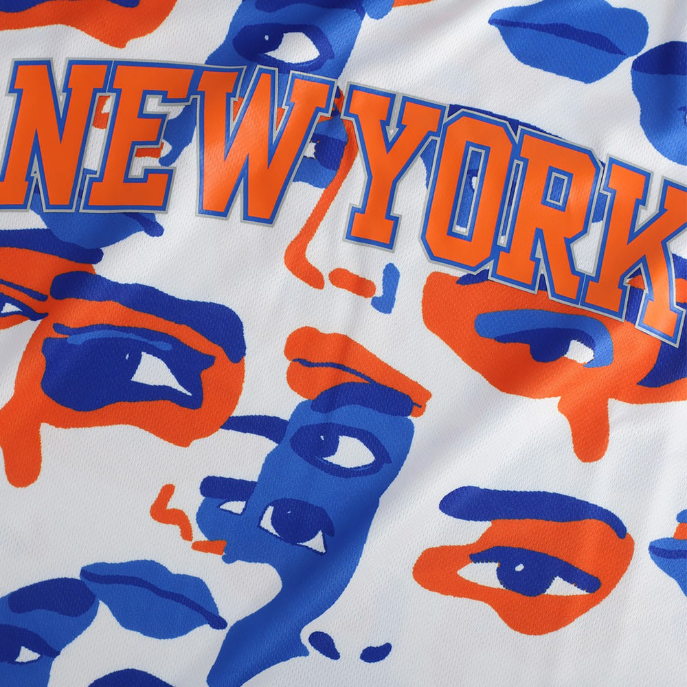 New York Knicks NBA & KidSuper Studios Unisex Hometown Jersey White