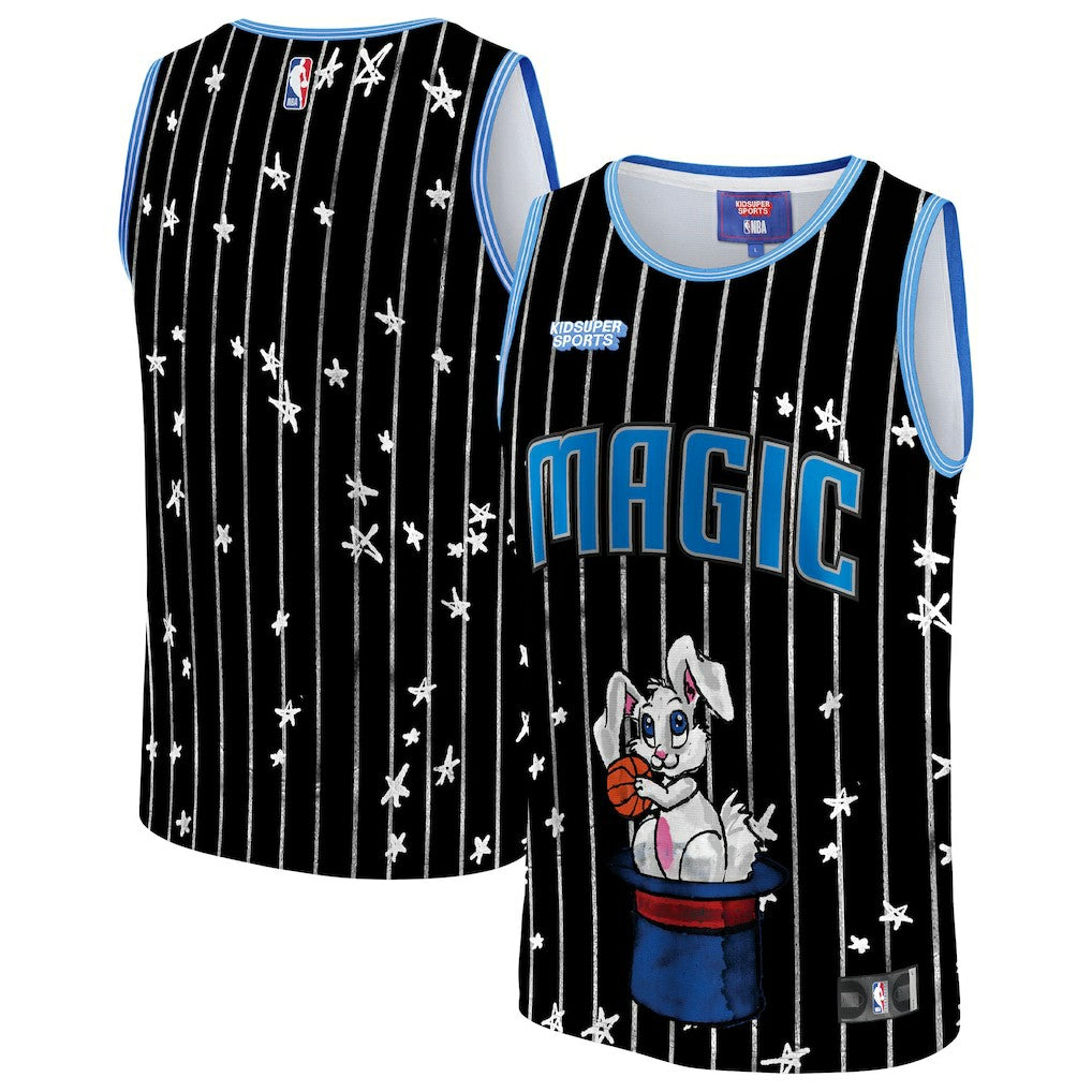 Orlando Magic NBA & KidSuper Studios Unisex Hometown Jersey Black