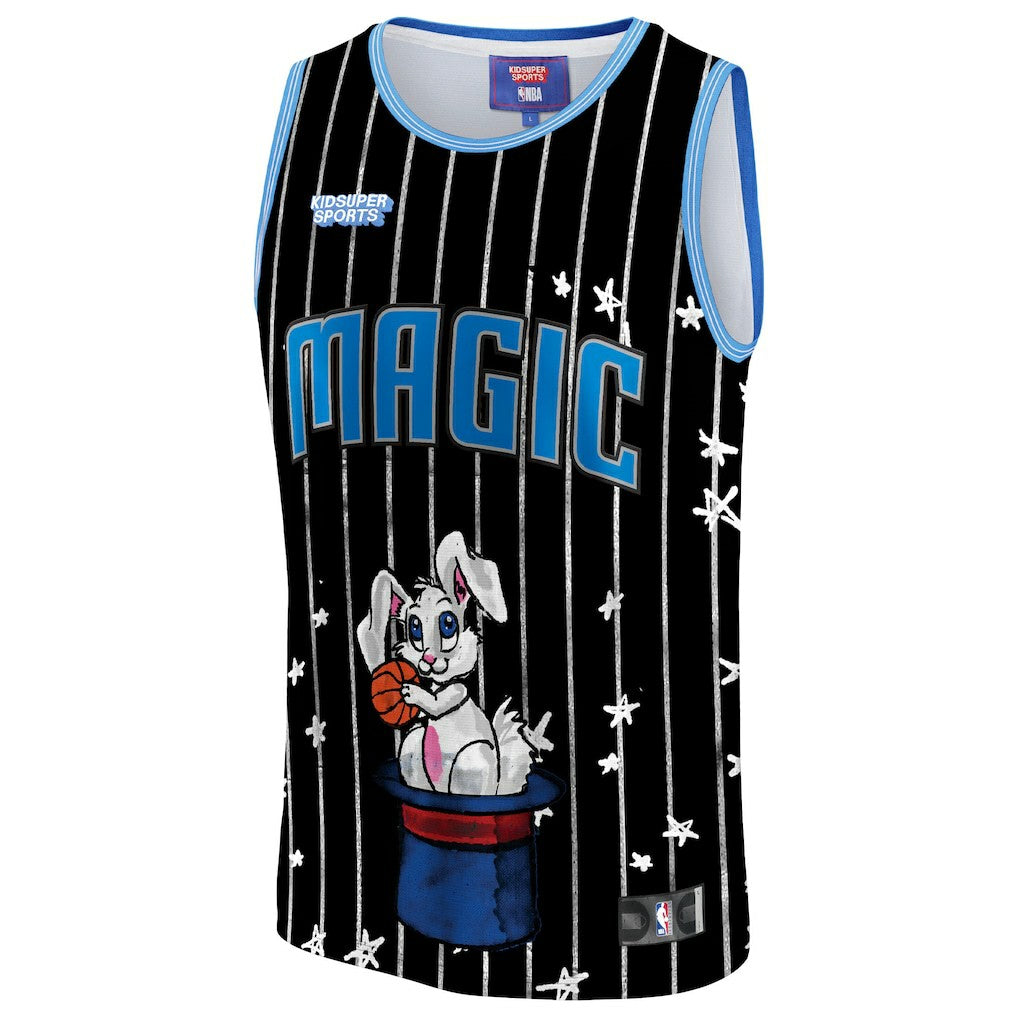 Orlando Magic NBA & KidSuper Studios Unisex Hometown Jersey Black