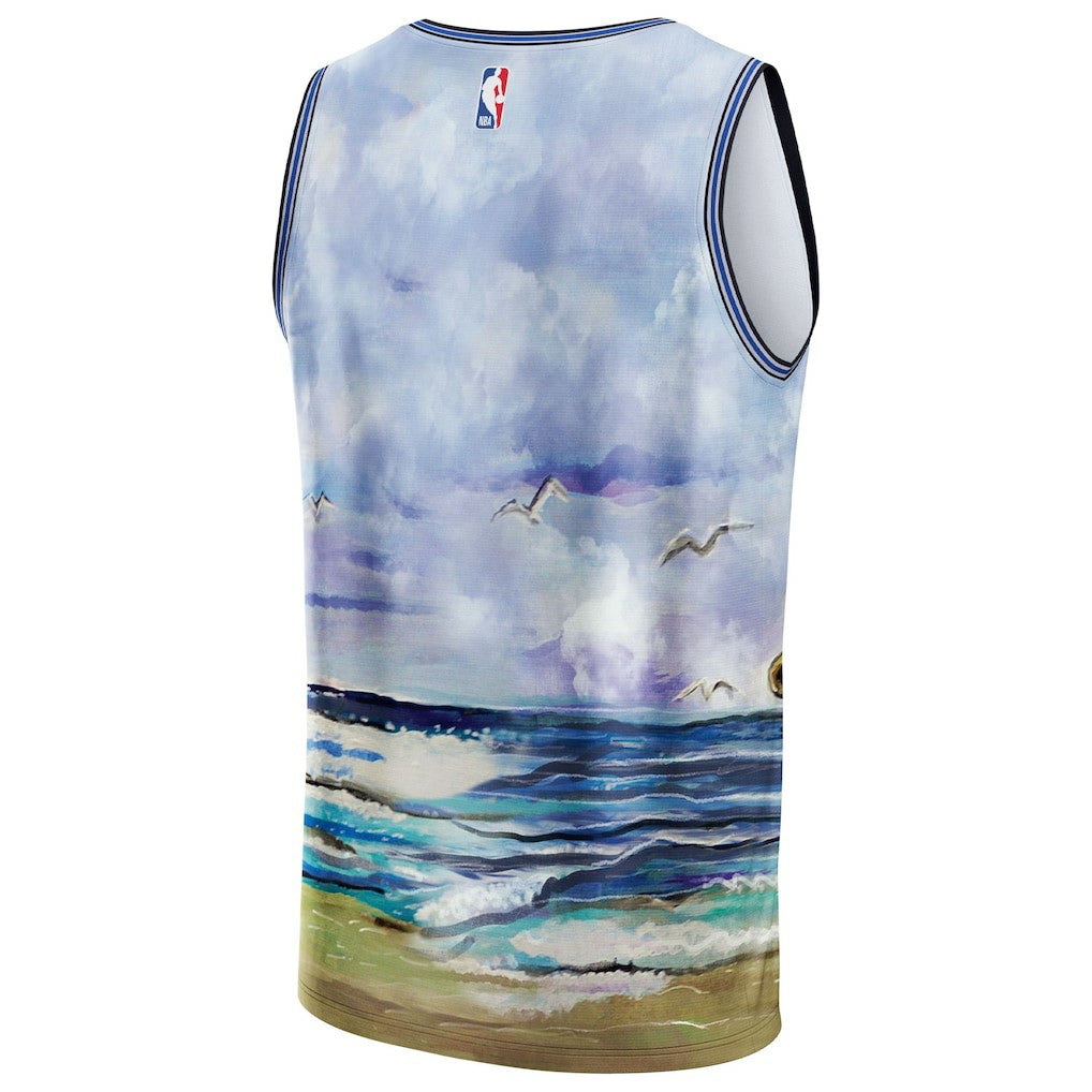 Dallas Mavericks NBA & KidSuper Studios Unisex Hometown Jersey Blue