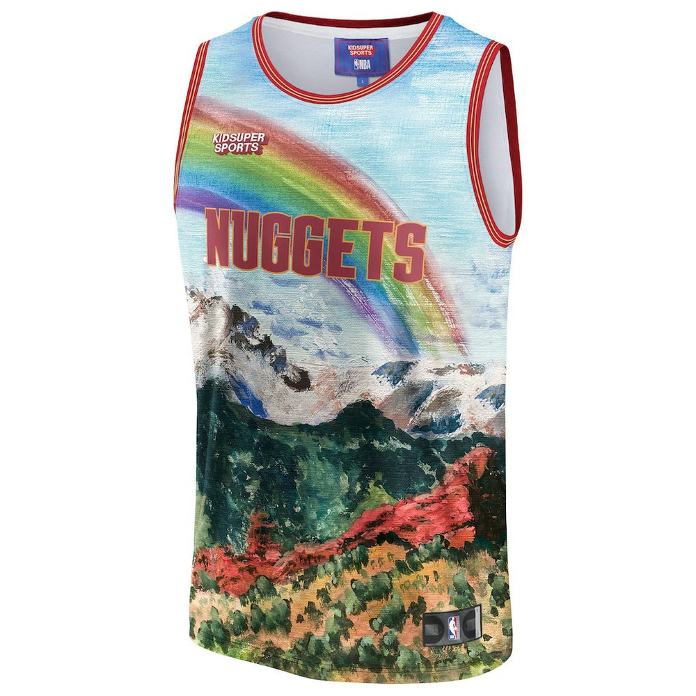 Denver Nuggets NBA & KidSuper Studios Unisex Hometown Jersey Blue