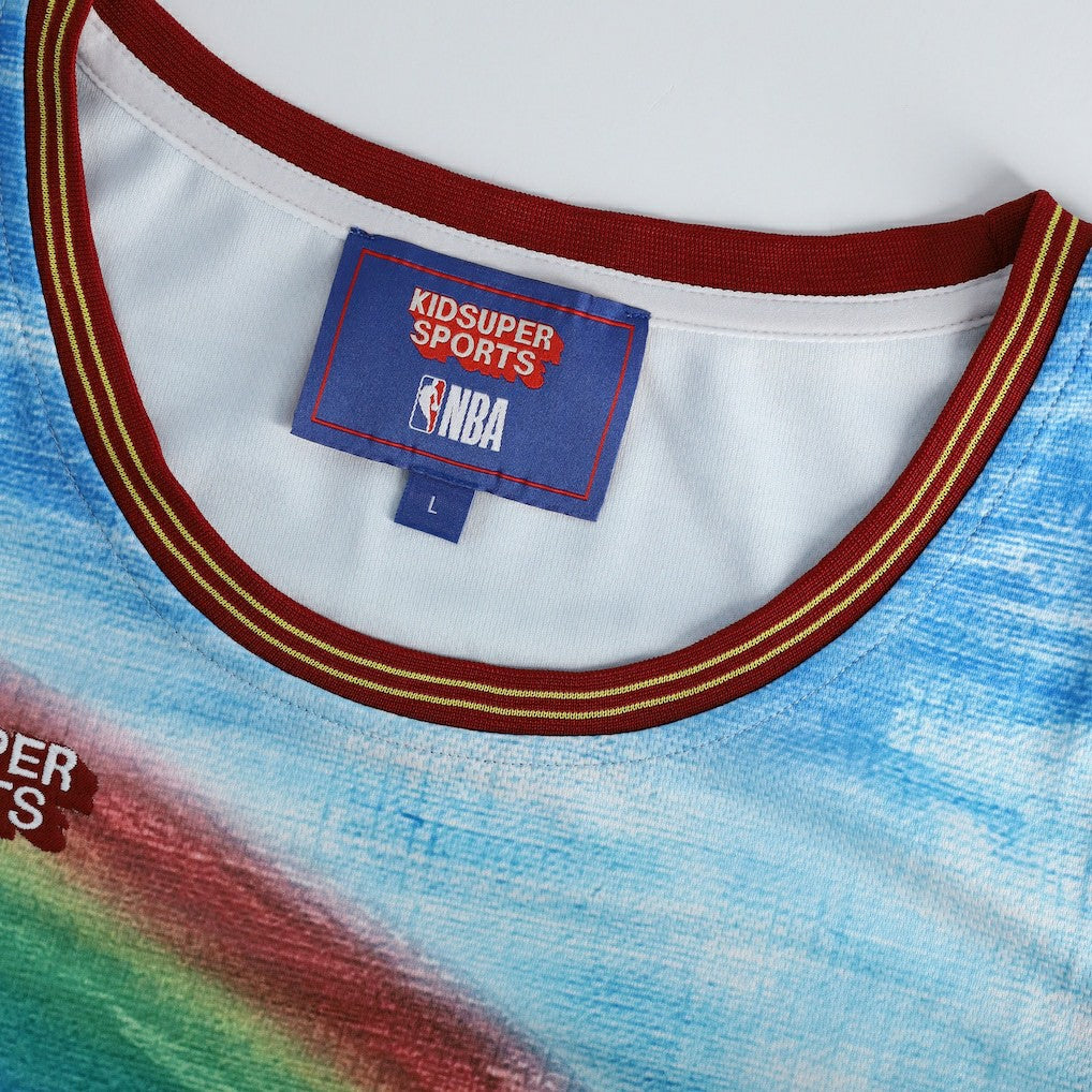 Denver Nuggets NBA & KidSuper Studios Unisex Hometown Jersey Blue