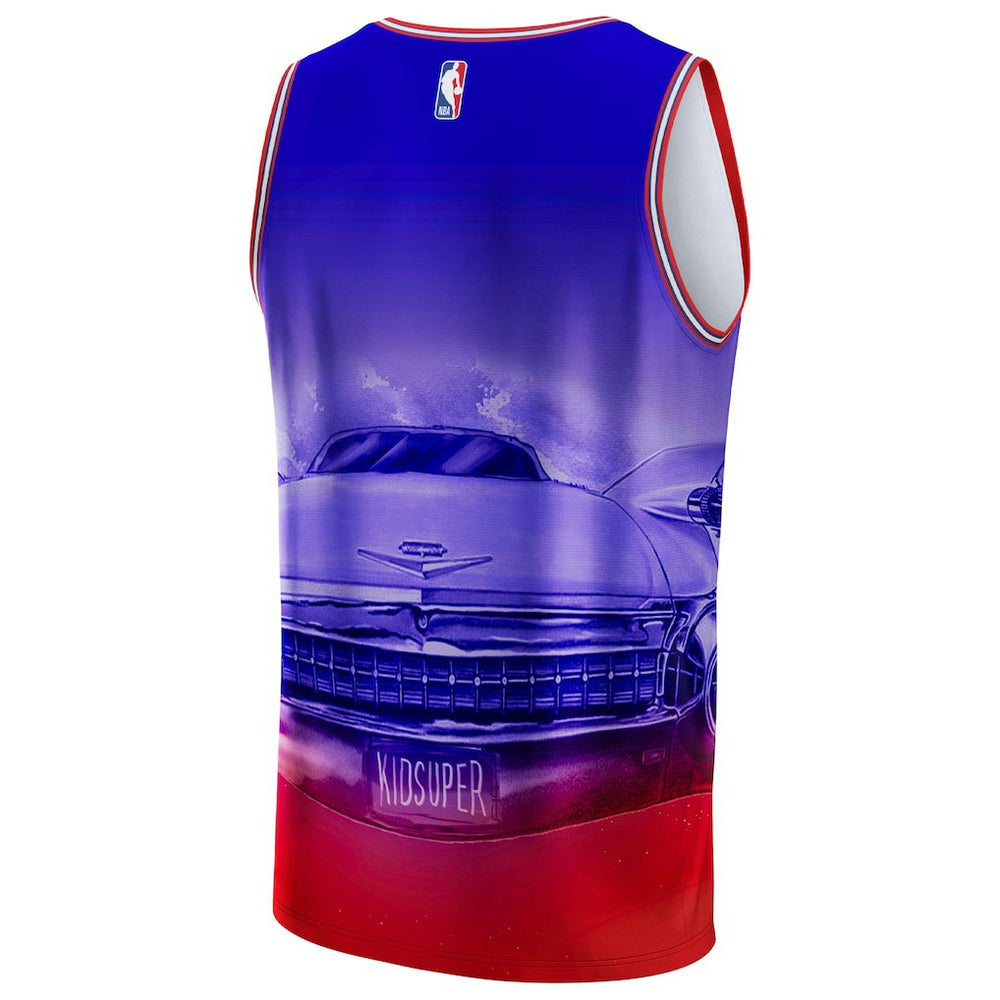 Detroit Pistons NBA & KidSuper Studios Unisex Hometown Jersey Red