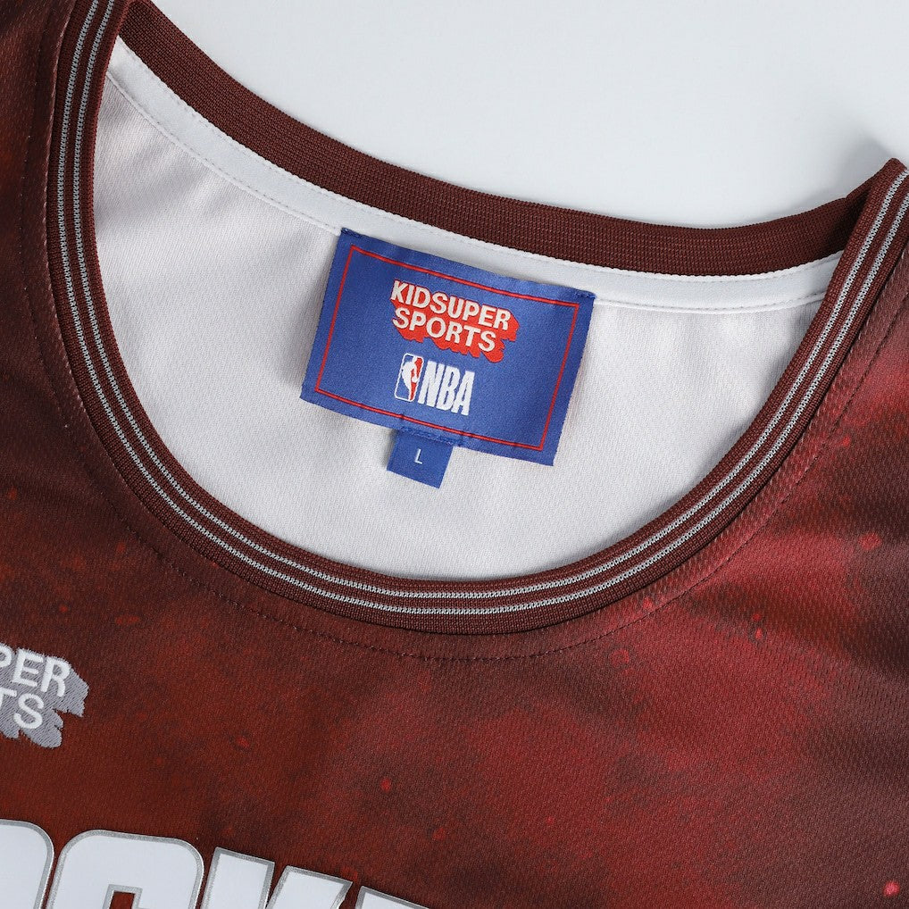 Houston Rockets NBA & KidSuper Studios Unisex Hometown Jersey Red