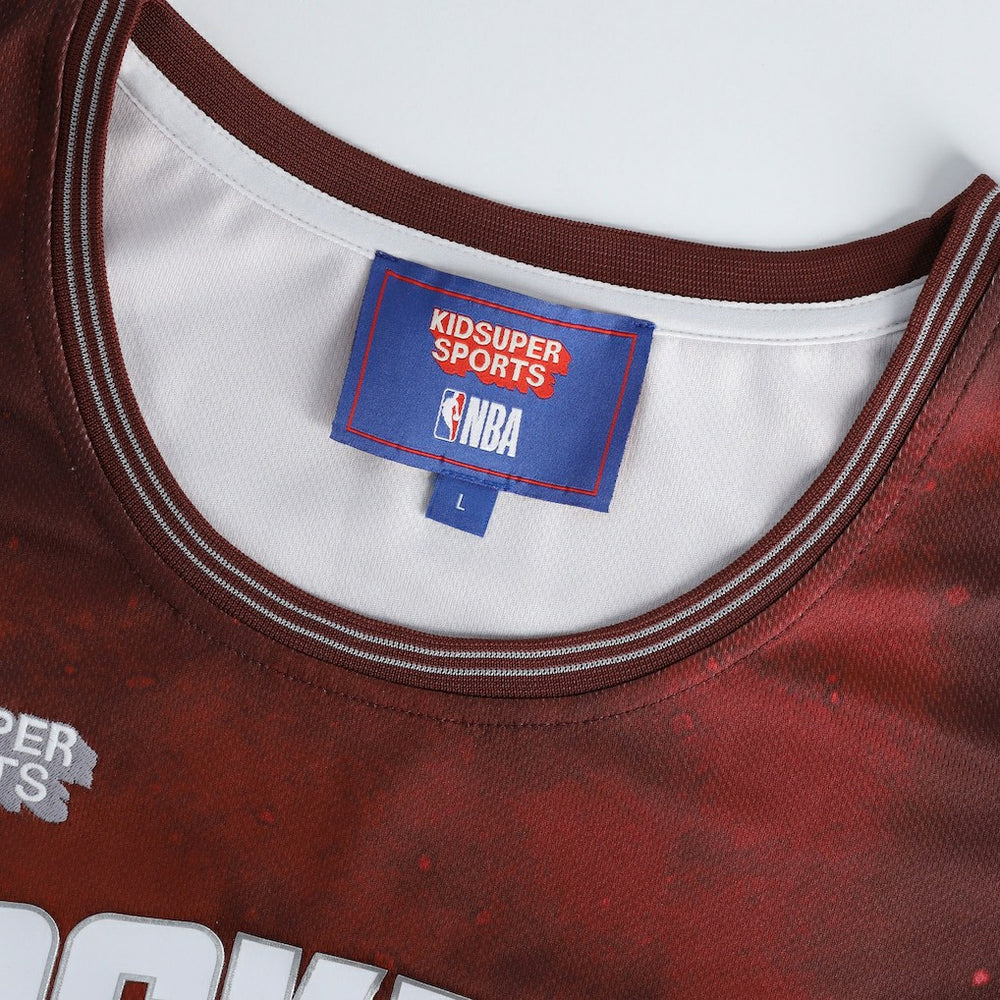 Houston Rockets NBA & KidSuper Studios Unisex Hometown Jersey Red
