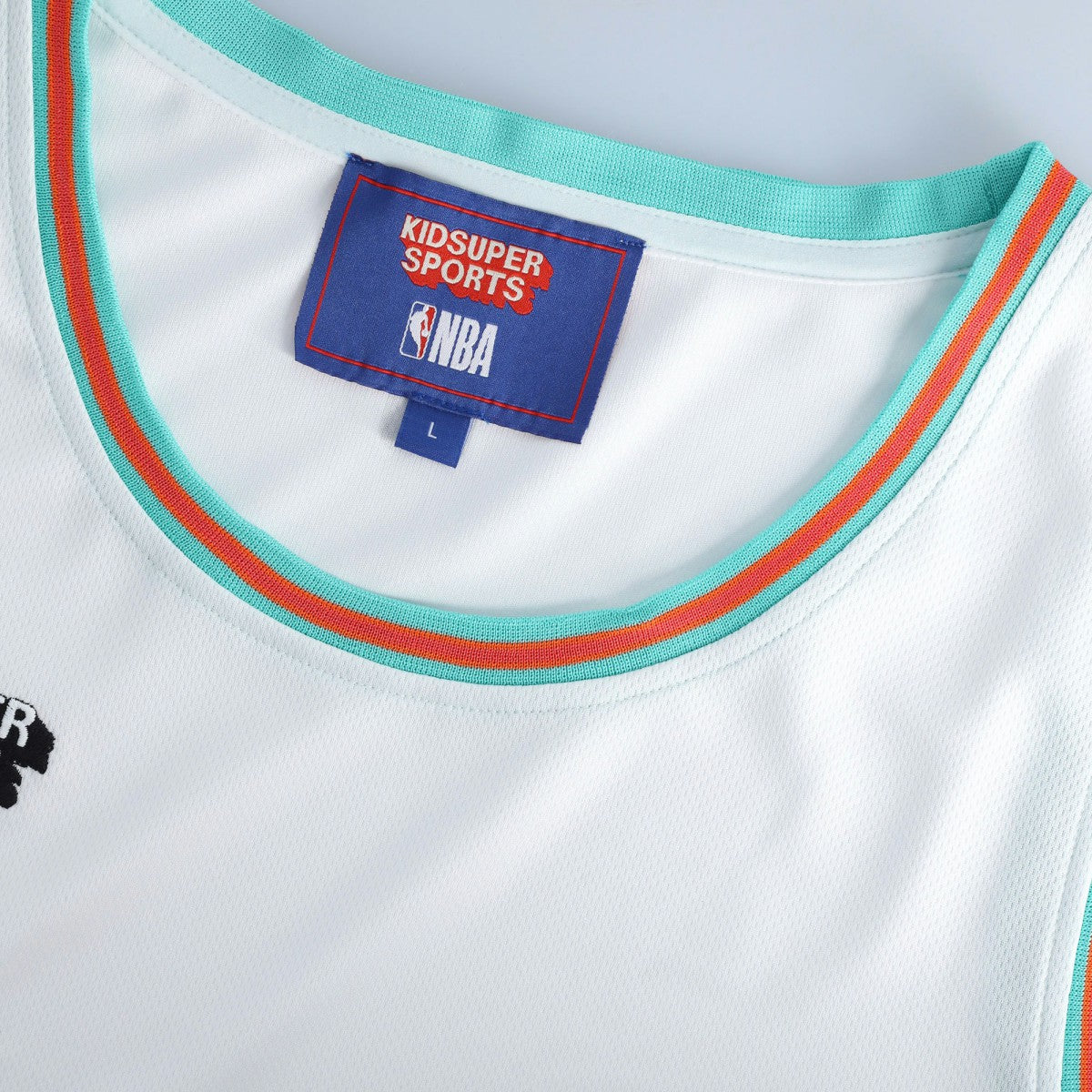 San Antonio Spurs NBA & KidSuper Studios Unisex Hometown Jersey White