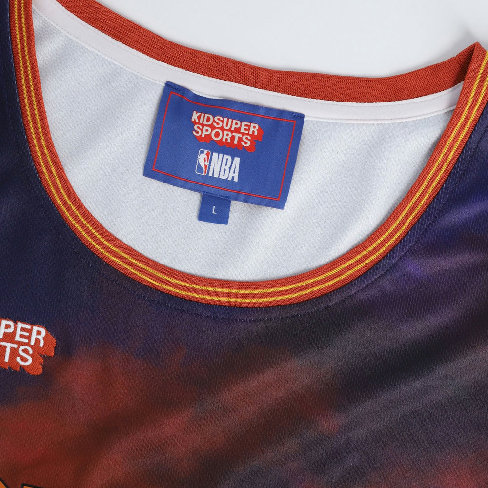 Phoenix Suns NBA & KidSuper Studios Unisex Hometown Jersey Red