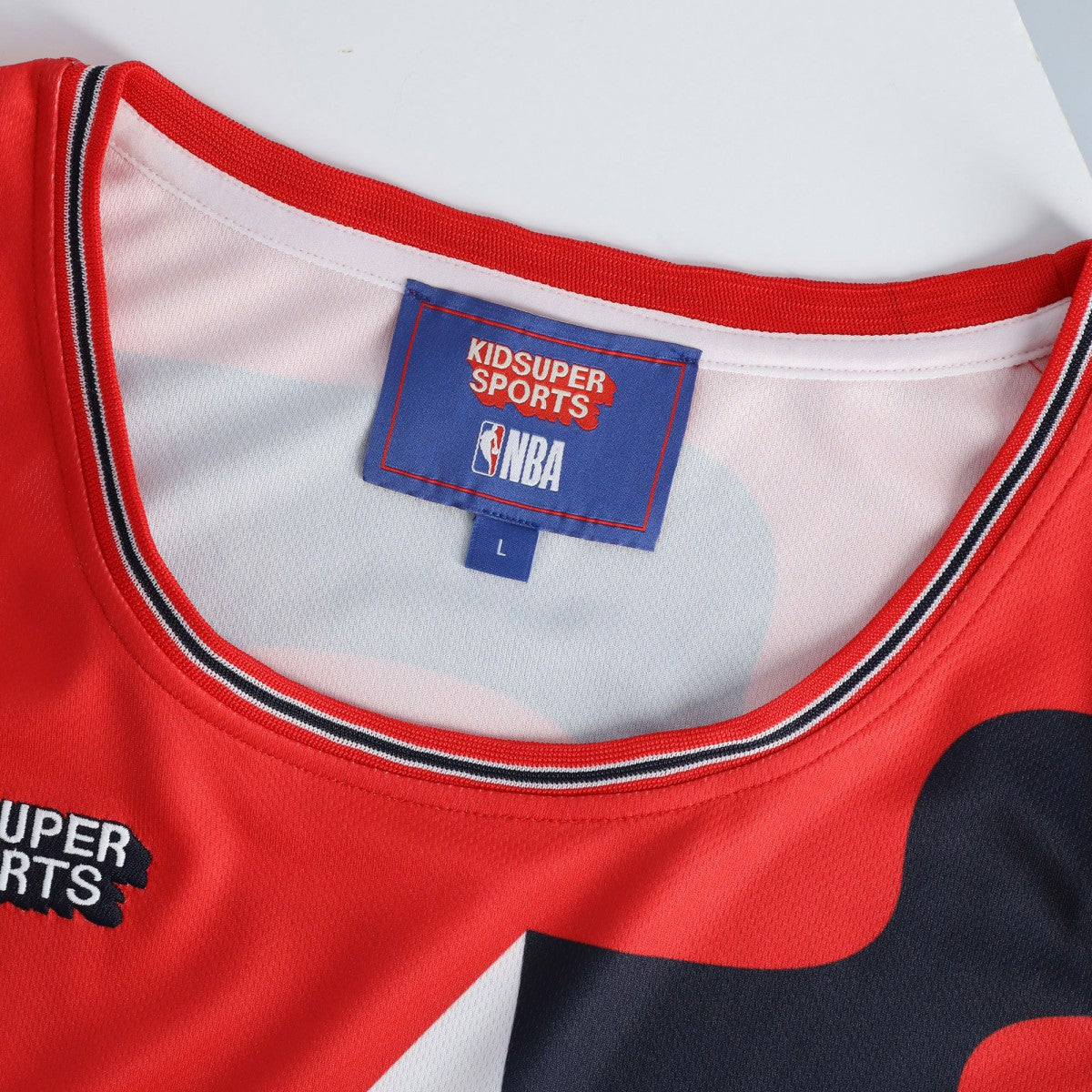 Washington Wizards NBA & KidSuper Studios Unisex Hometown Jersey Red