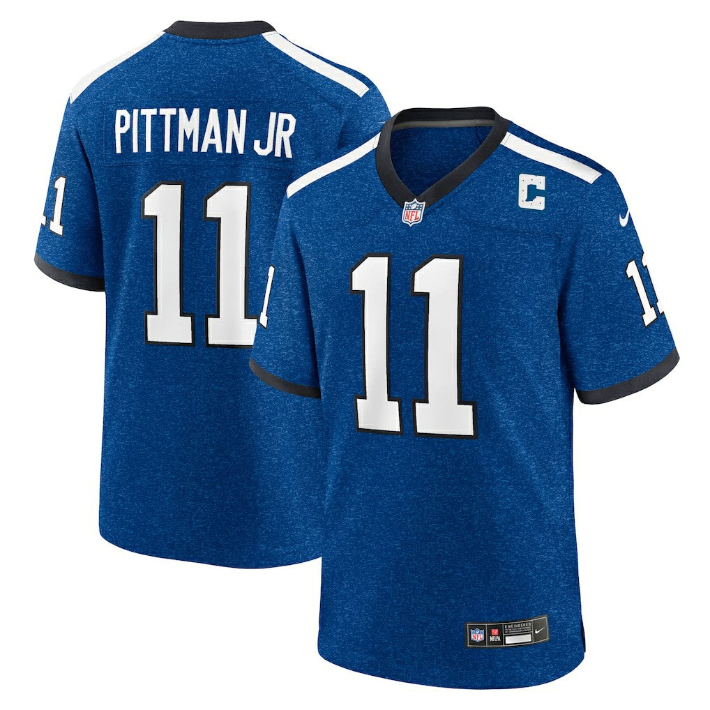 Indiana Nights Michael Pittman Jr. Indianapolis Colts Alternate Game Jersey Blue