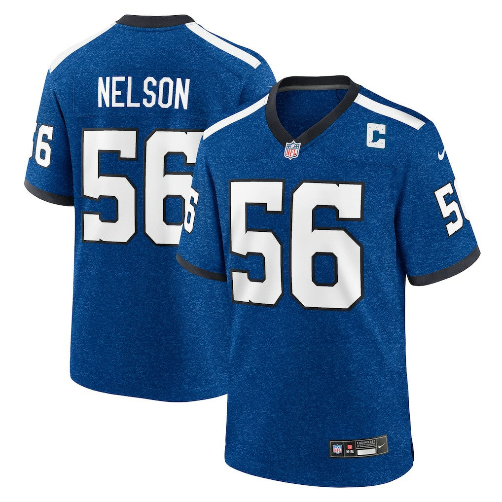 Quenton Nelson Indianapolis Colts Indiana Nights Alternate Game Jersey Royal