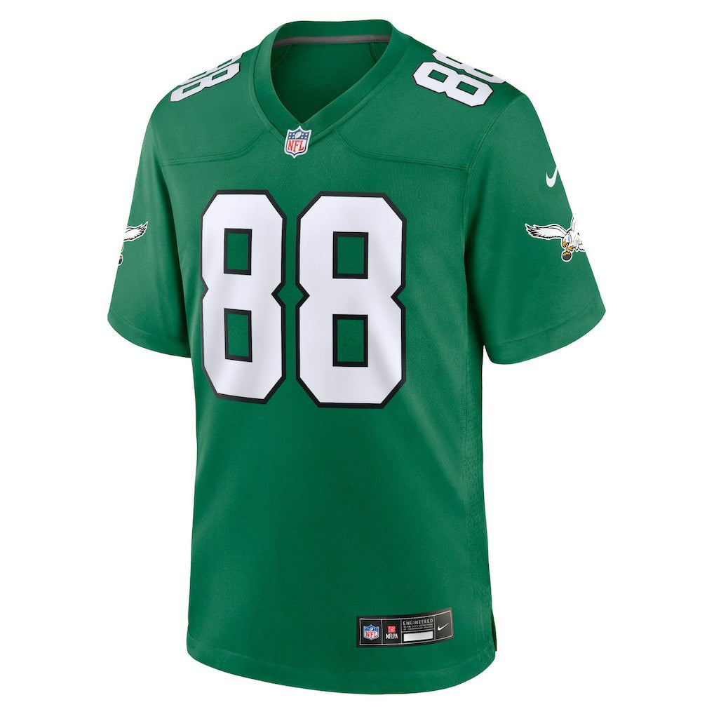 Dallas Goedert Philadelphia Eagles Alternate Game Player Jersey Kelly Green