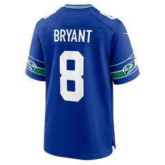 Coby Bryant Seattle Seahawks Throwback Player Game Jersey Royal