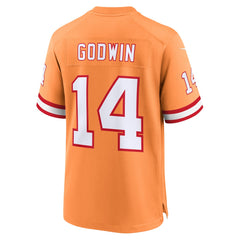 Chris Godwin Tampa Bay Buccaneers Throwback Game Jersey Orange