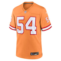 Lavonte David Tampa Bay Buccaneers Throwback Game Jersey Orange