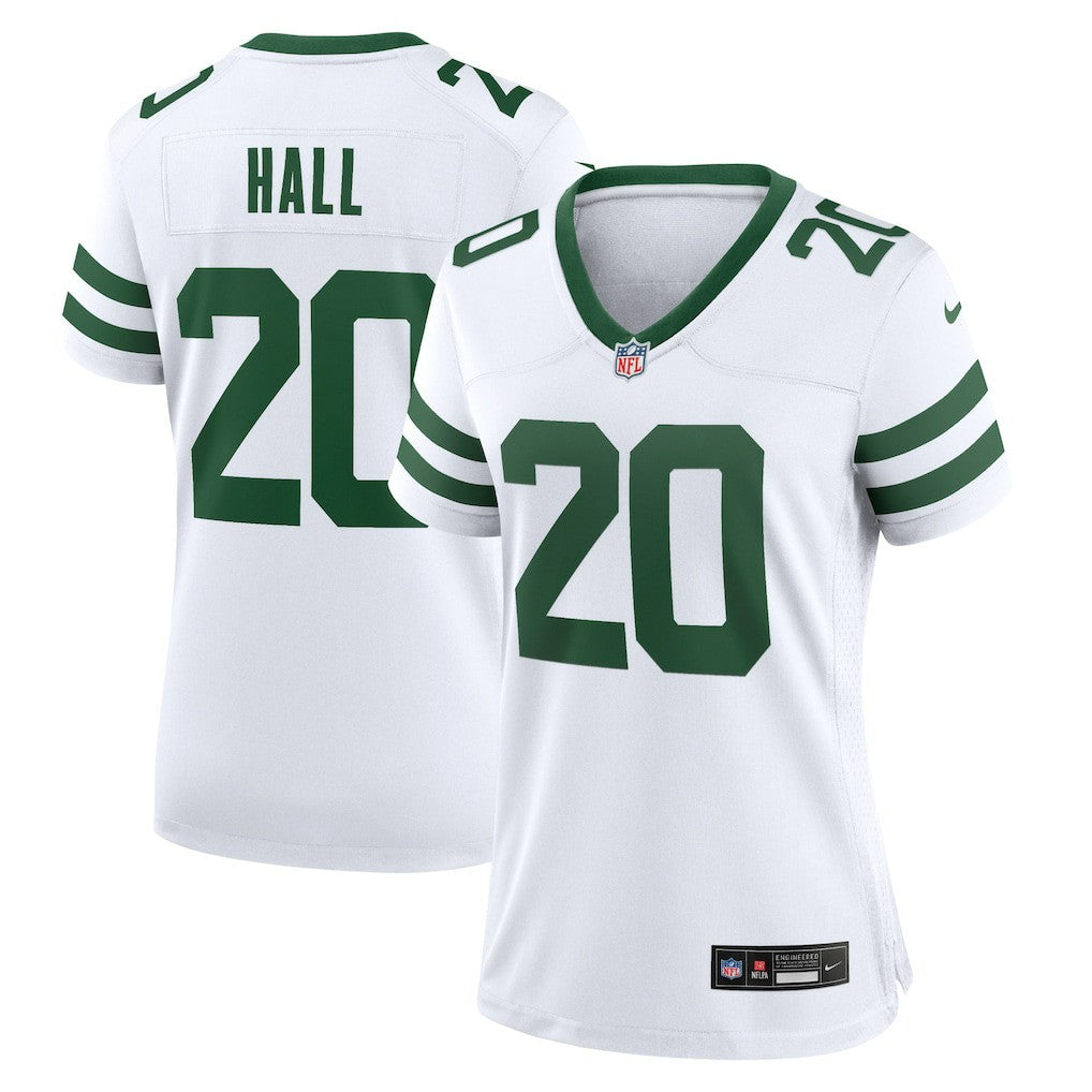 Breece Hall New York Jets Women's Game Jersey Legacy White
