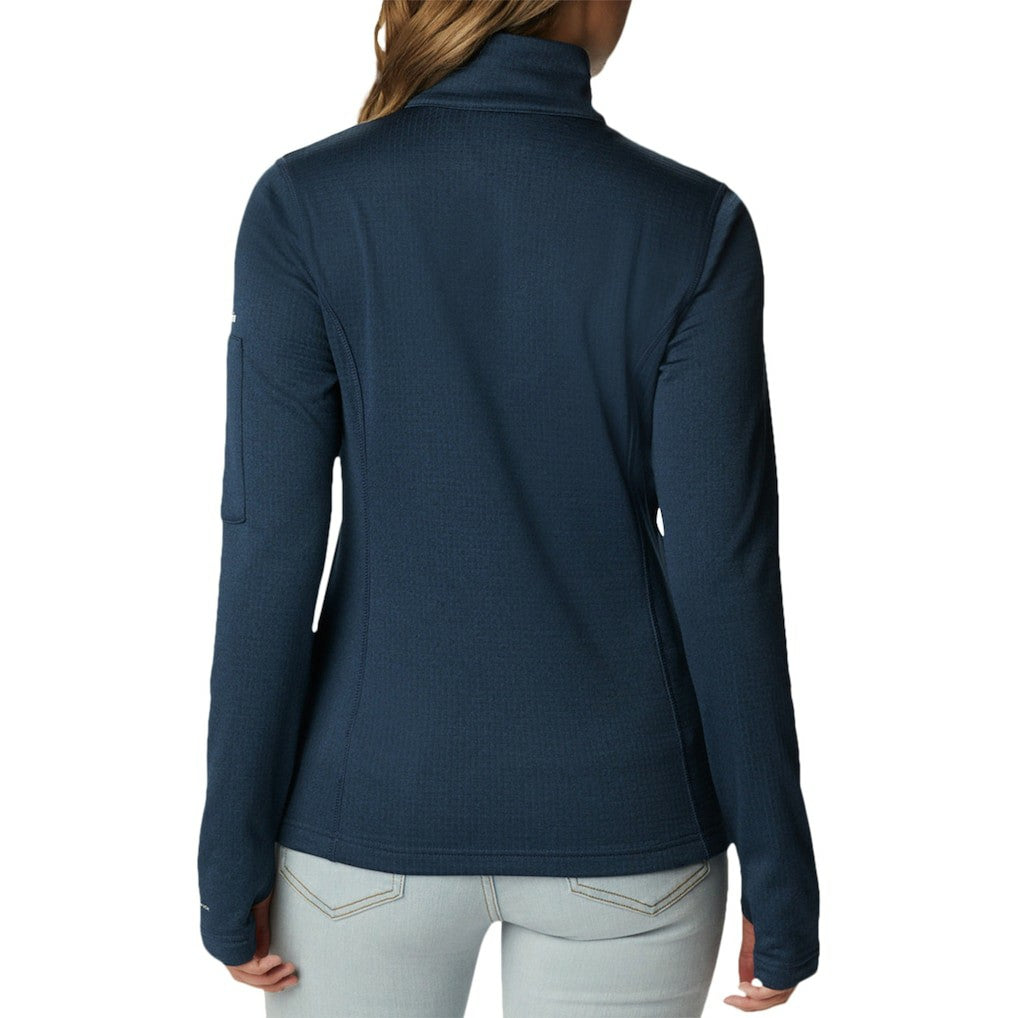 Dallas Cowboys Women's Park View Omni-Wick Half-Zip Top Navy