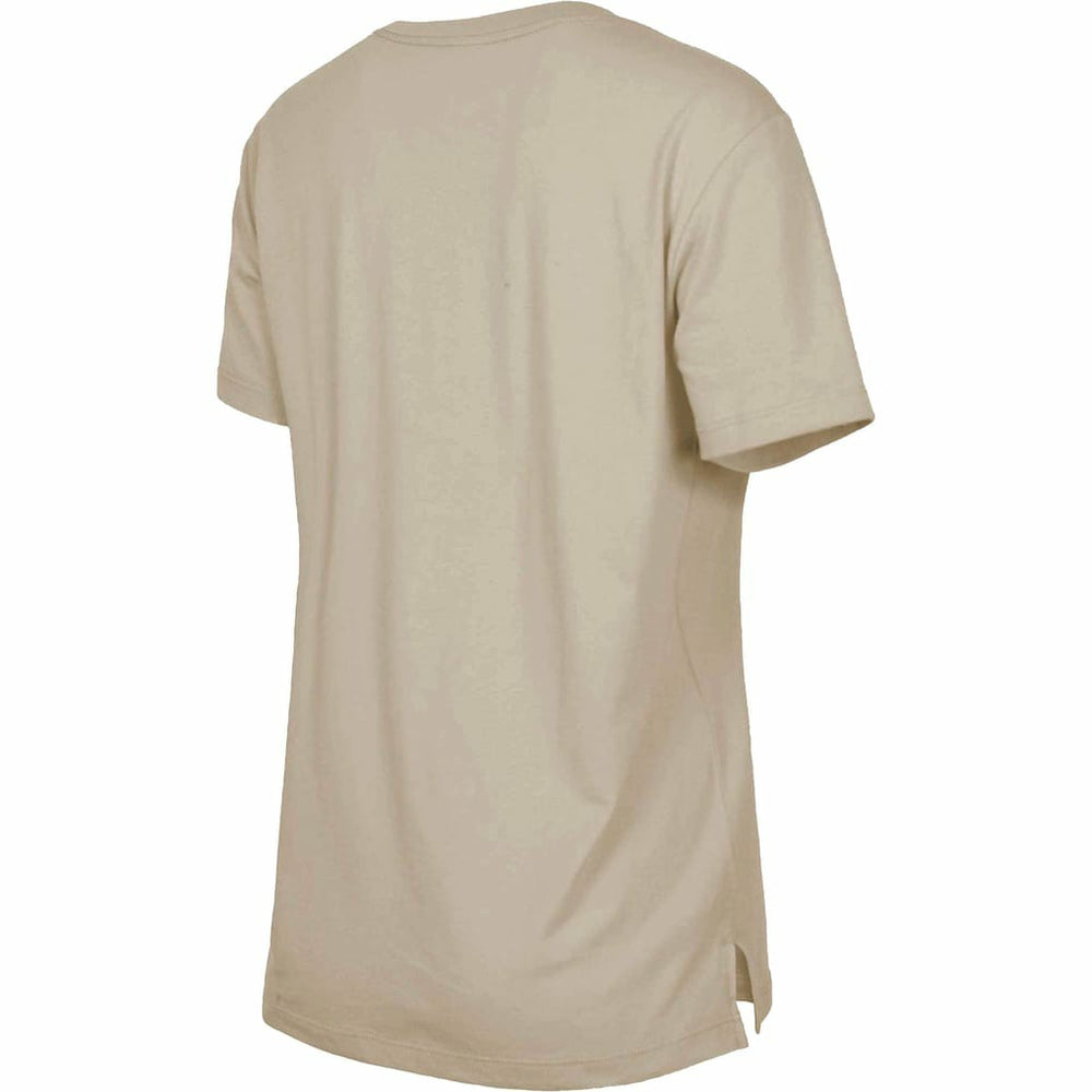Miami Dolphins New Era Women's Third Down Historic T-Shirt Tan