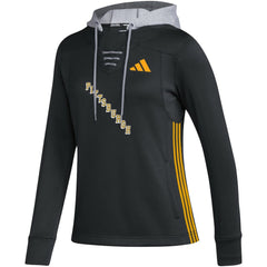 NHL Pittsburgh Penguins adidas Women's Refresh Skate Lace AEROREADY Pullover Hoodie - Black