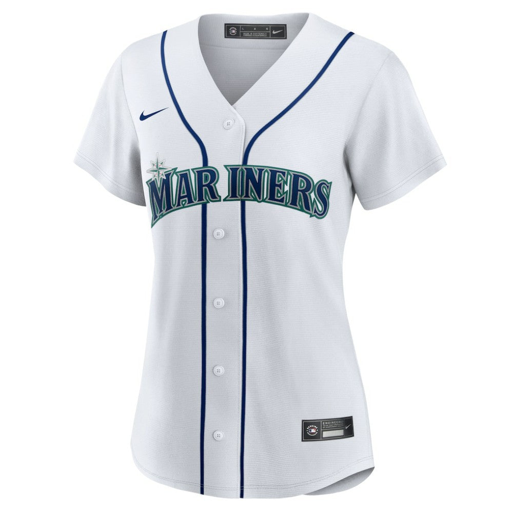 Julio Rodriguez Seattle Mariners Nike Women's Home Replica Player Jersey - White Jerseys