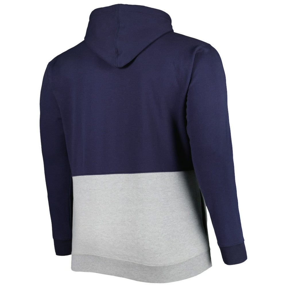 St. Louis Cardinals Big & Tall Fleece Half-Zip Hoodie - Navy/White Hoodies