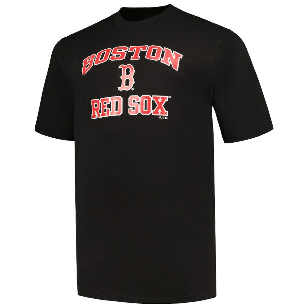 Boston Red Sox Profile Big & Tall T-Shirt Combo Pack - Black/Heather Gray T-shirts