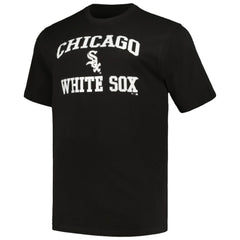 Chicago White Sox Profile Big & Tall T-Shirt Combo Pack - Black/Heather Gray T-shirts