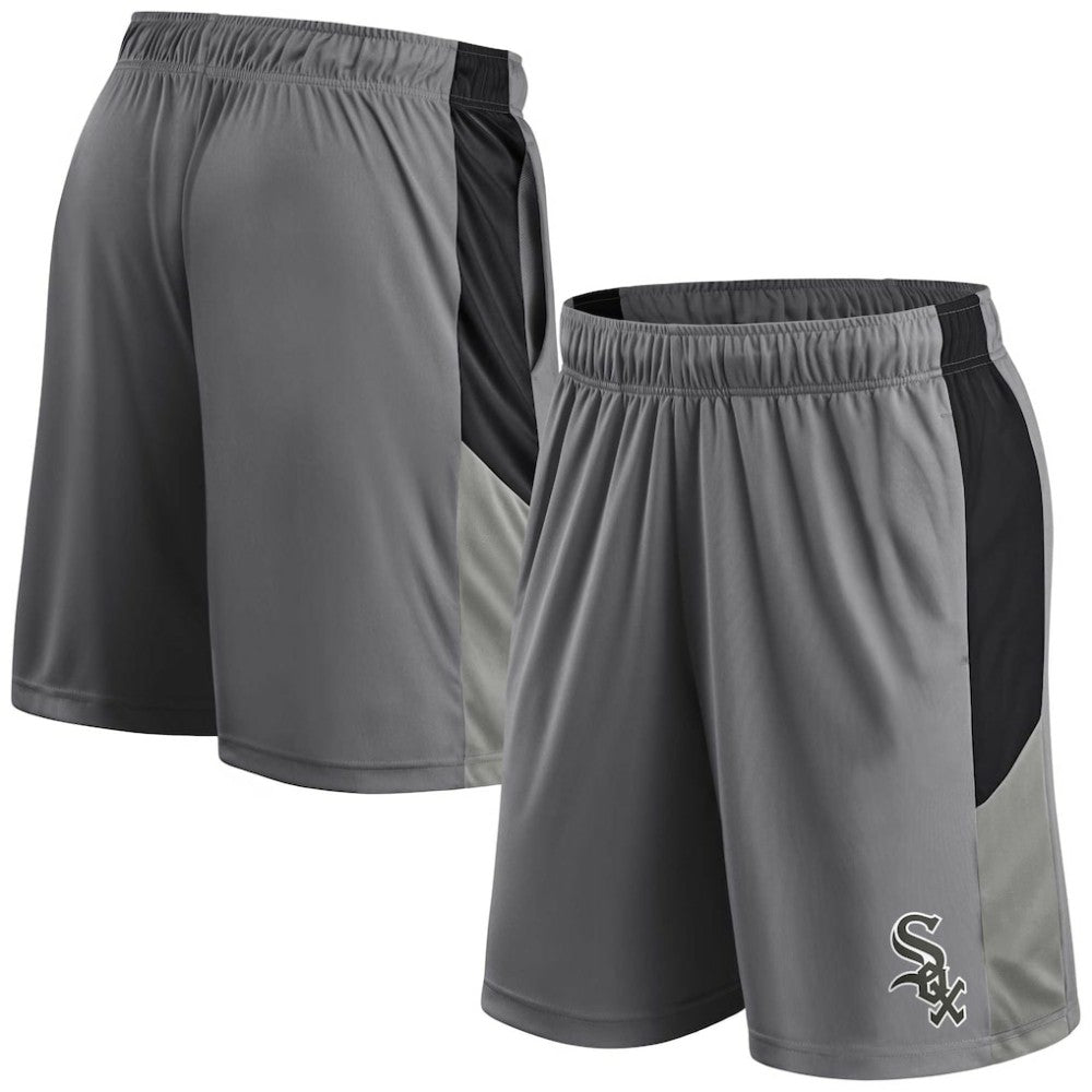 Chicago White Sox Profile Team Shorts - Gray/Black Shorts