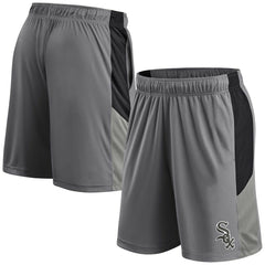 Chicago White Sox Profile Team Shorts - Gray/Black Shorts