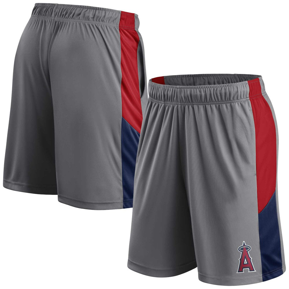Los Angeles Angels Profile Team Shorts - Gray/Navy Shorts