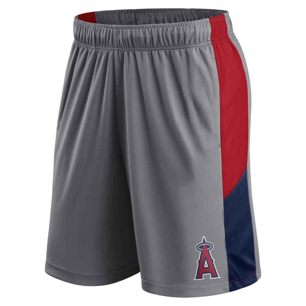 Los Angeles Angels Profile Team Shorts - Gray/Navy Shorts