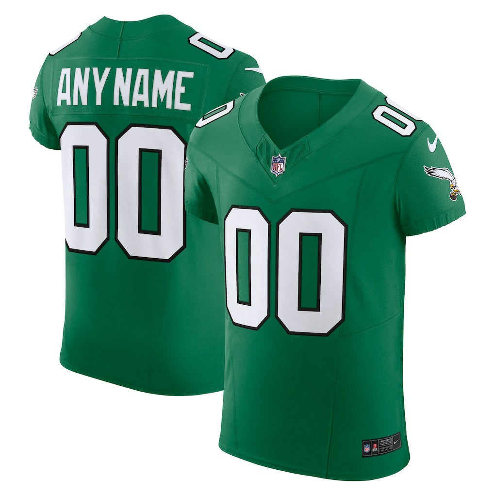 Philadelphia Eagles 2nd Alternate Vapor F.U.S.E. Elite Custom Jersey Kelly Green