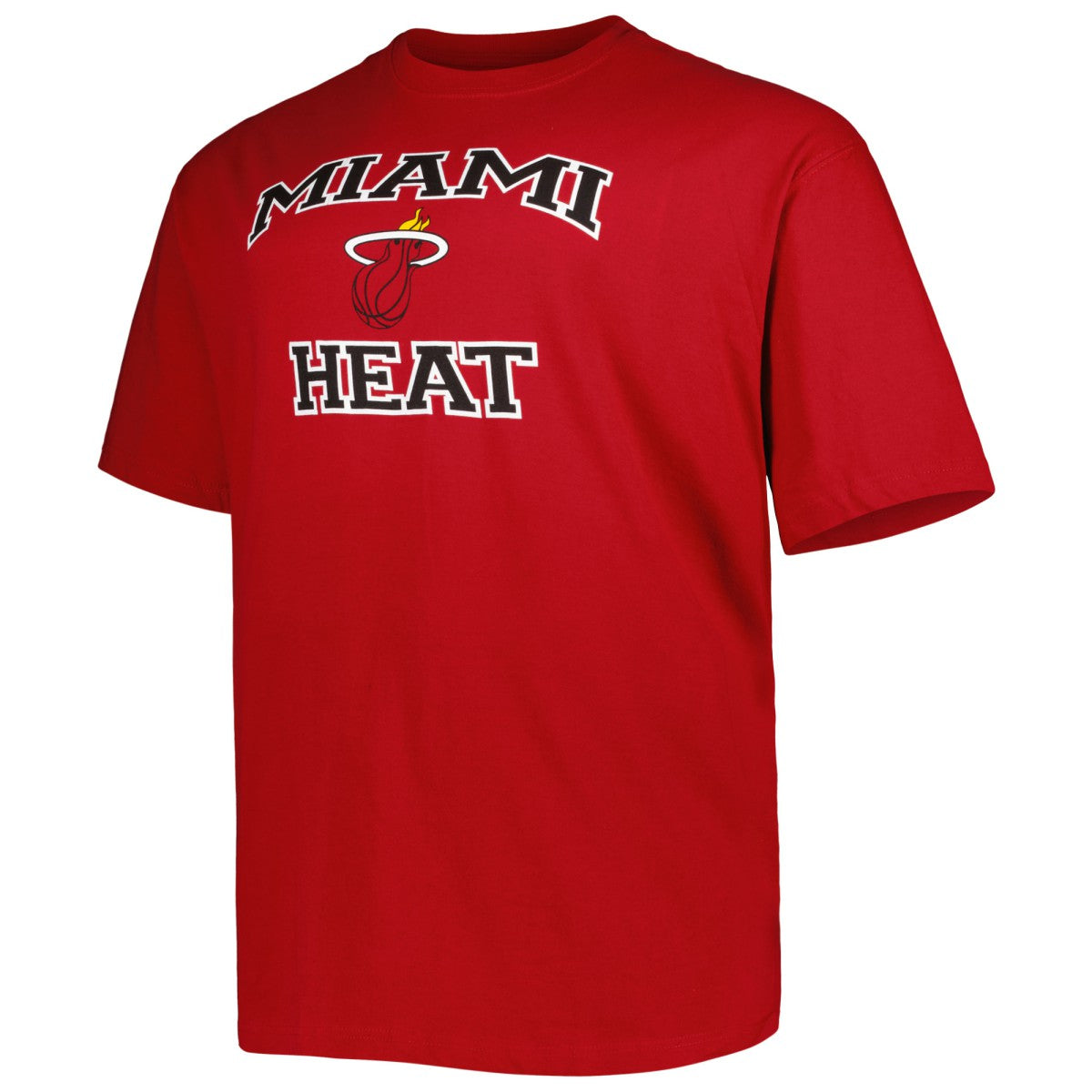Miami Heat Big & Tall Heart & Soul T-Shirt Red