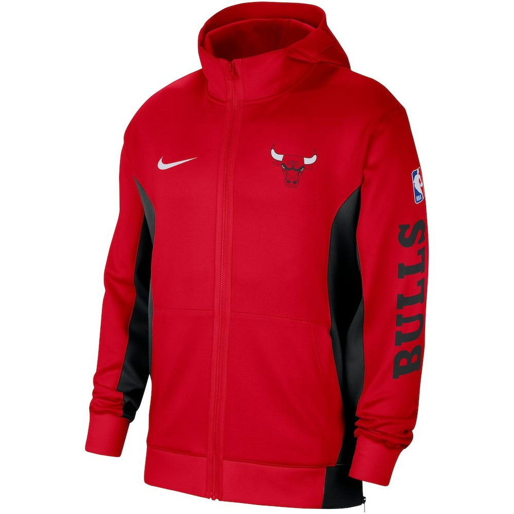 Chicago Bulls 2023/24 Authentic Showtime Full-Zip Hoodie Red