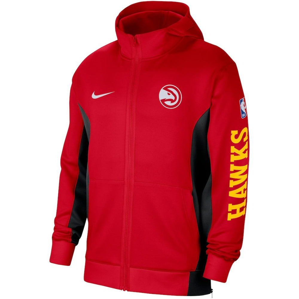 Atlanta Hawks 2023/24 Authentic Showtime Full-Zip Hoodie Red